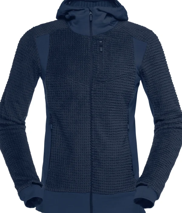 Discount Falketind Alpha120 Zip Hood W's Damen Jacken/Tops