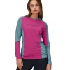Hot Falketind Equaliser Merino Round Neck W's Damen T-Shirts/Lange Ärmel