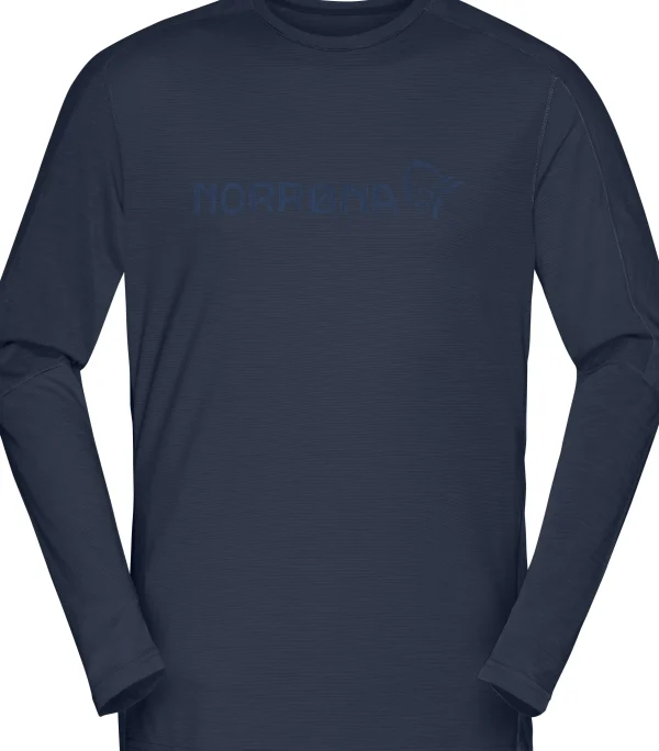 Outlet Falketind Equaliser Merino Round Neck M's Herren T-Shirts/Lange Ärmel