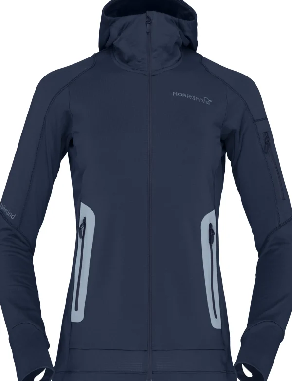 Best Falketind Power Grid Hood W's Damen Jacken/Tops