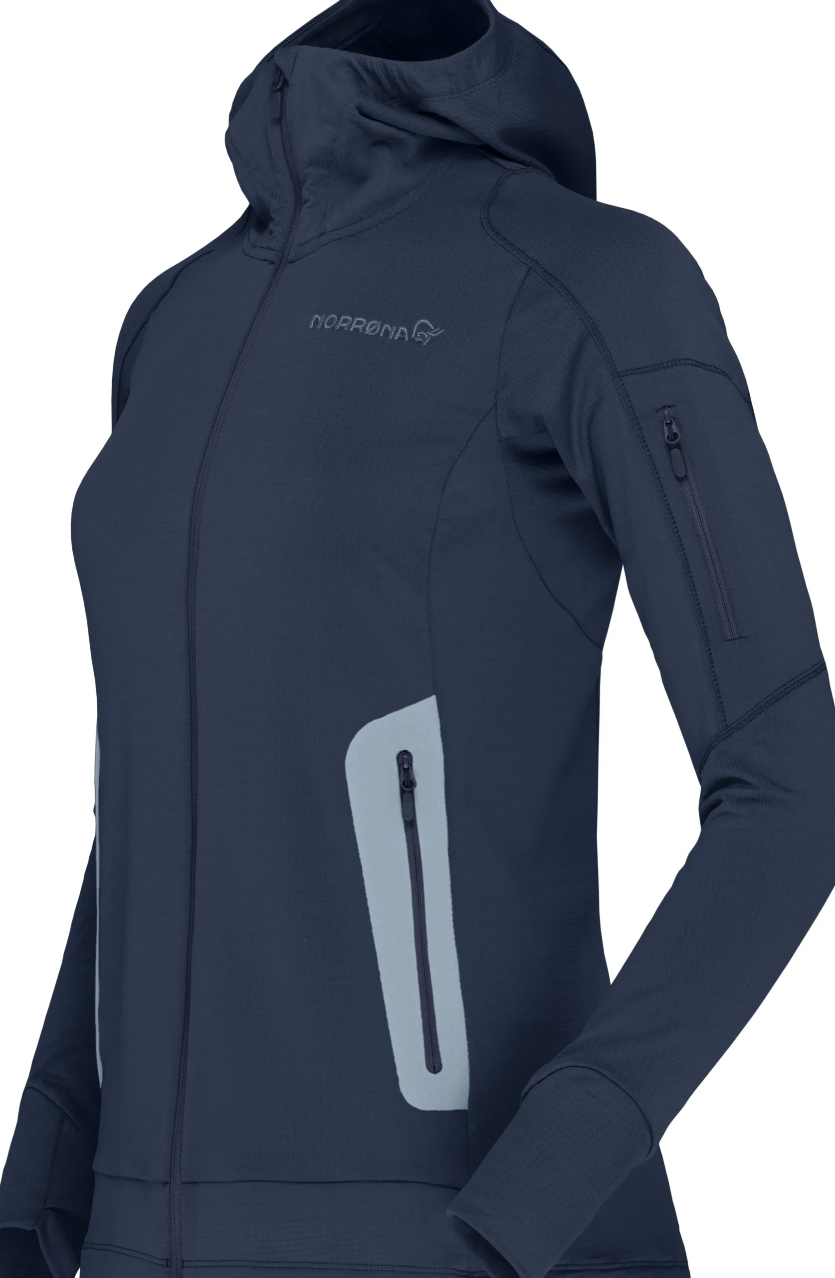 falketind_power_grid_hood_4-1.webp Best Falketind Power Grid Hood W's Damen Jacken/Tops
