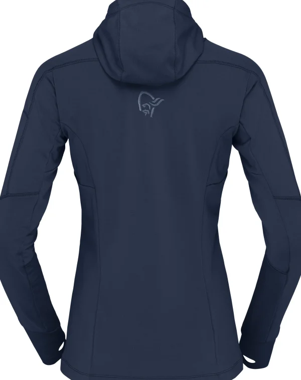 Best Falketind Power Grid Hood W's Damen Jacken/Tops