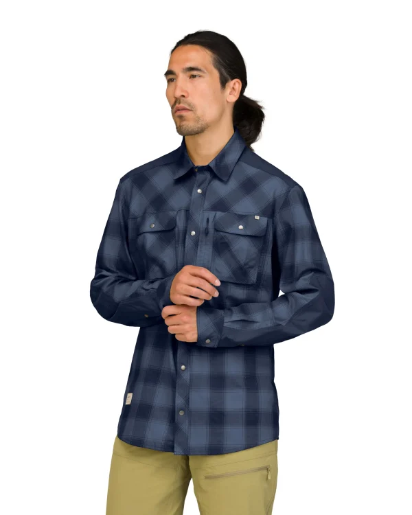 Store Femund Flannel Shirt M's Herren Hemden