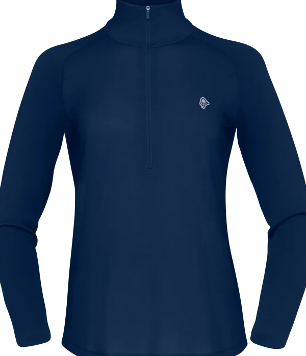 Flash Sale Femund PureUll Zip Neck W's Damen T-Shirts/Lange Ärmel