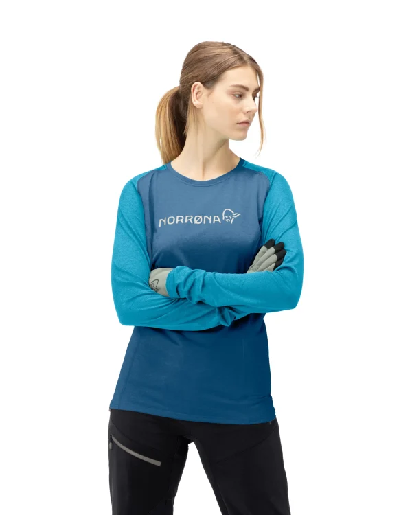Flash Sale Fjørå Equaliser Lightweight Long Sleeve (W) Damen T-Shirts/Lange Ärmel
