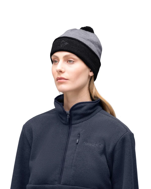 Cheap /29 Mid MerinoUll Pom Beanie Damen/Herren Kopfbedeckungen | Kopfbedeckungen