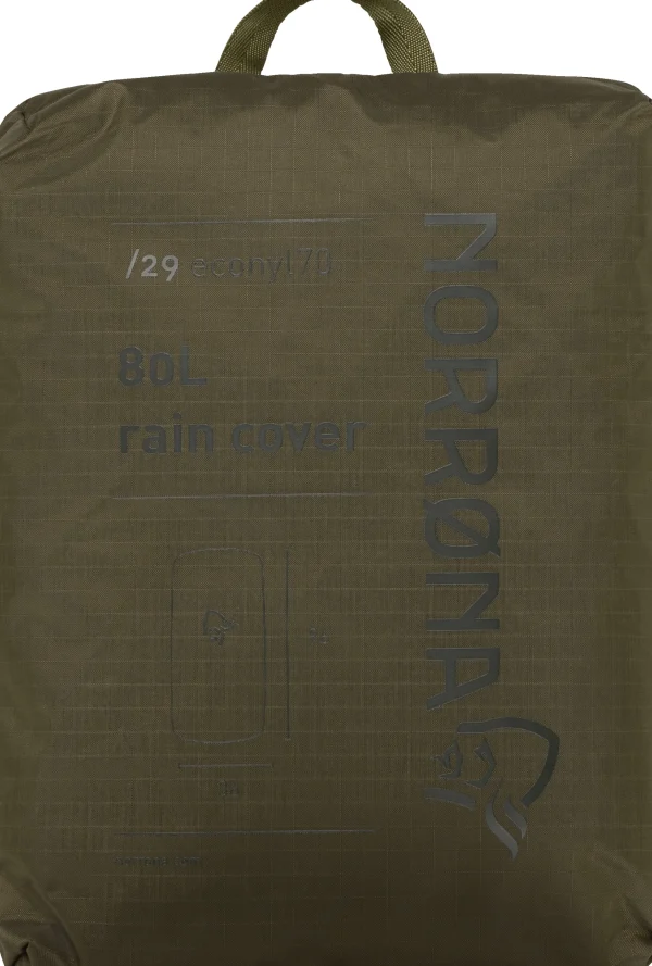 New Econyl70 80L Rain Cover Unisex Damen/Herren Rucksäcke | Zubehör