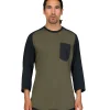 Best Sale Skibotn Equaliser Merino 3/4 T-shirt M's Herren T-Shirts/Lange Ärmel
